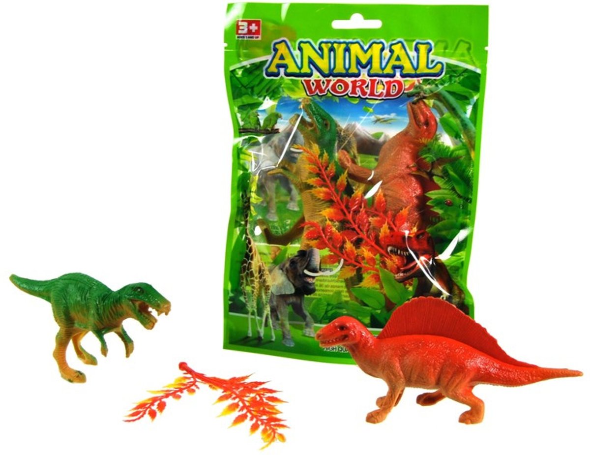 ANIMAL WORLD / DINOSAURUS SPEELSET