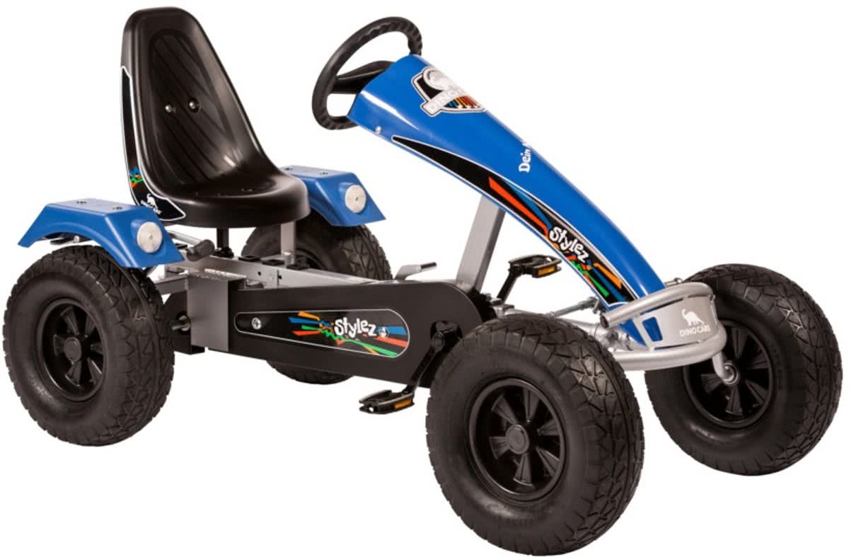 Dino Cars Stylez Skelter Met Off-road Banden Zilver / Blauw