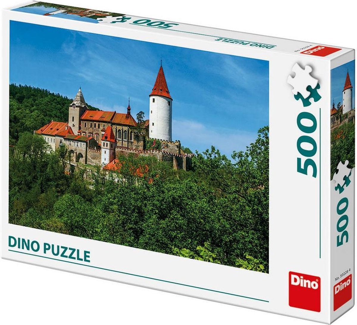 Dino Puzzel Kasteel Křivoklát 500 stukjes