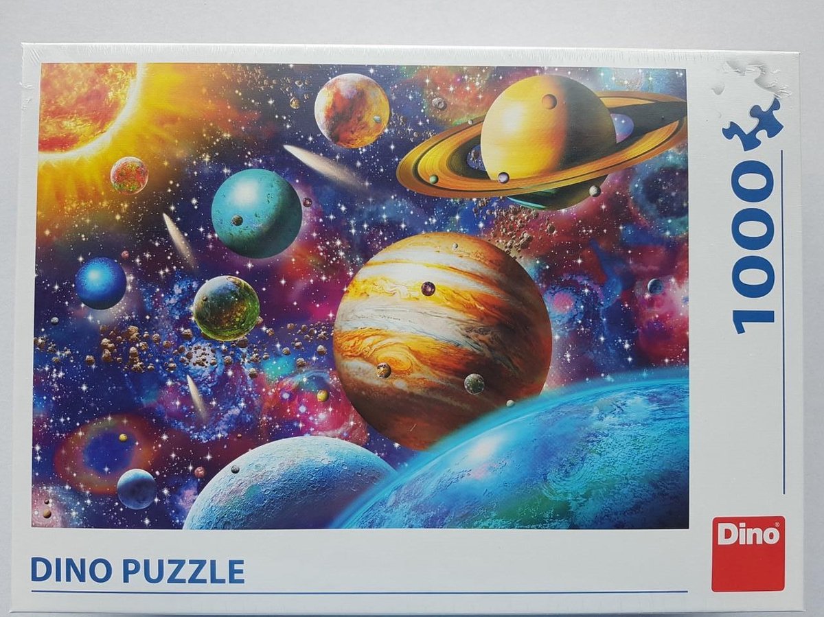 Puzzle 1000 stukjes Planeten