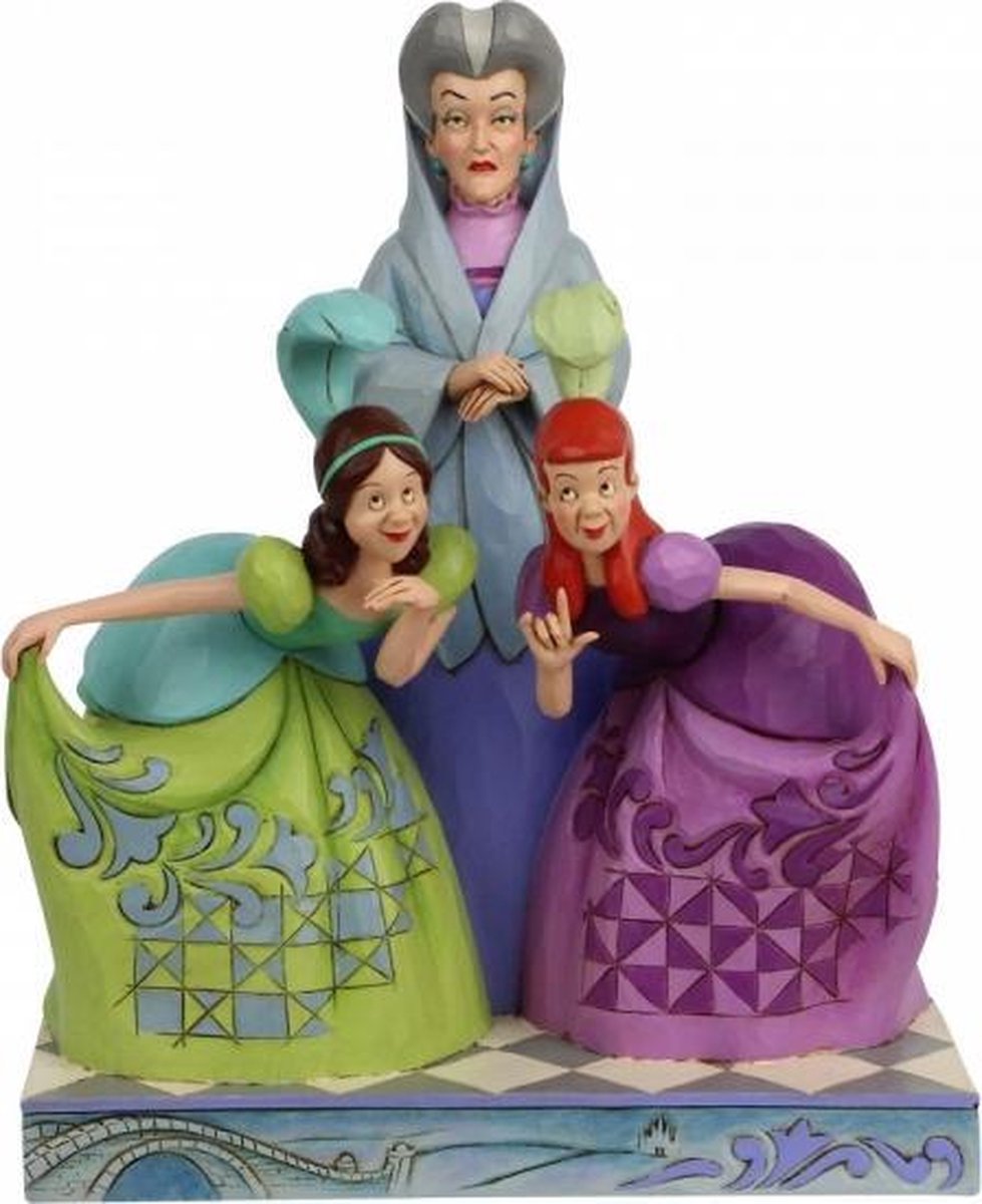 Disney Traditions Lady Tremaine, Anastasia and Drizella Figurine 6007056