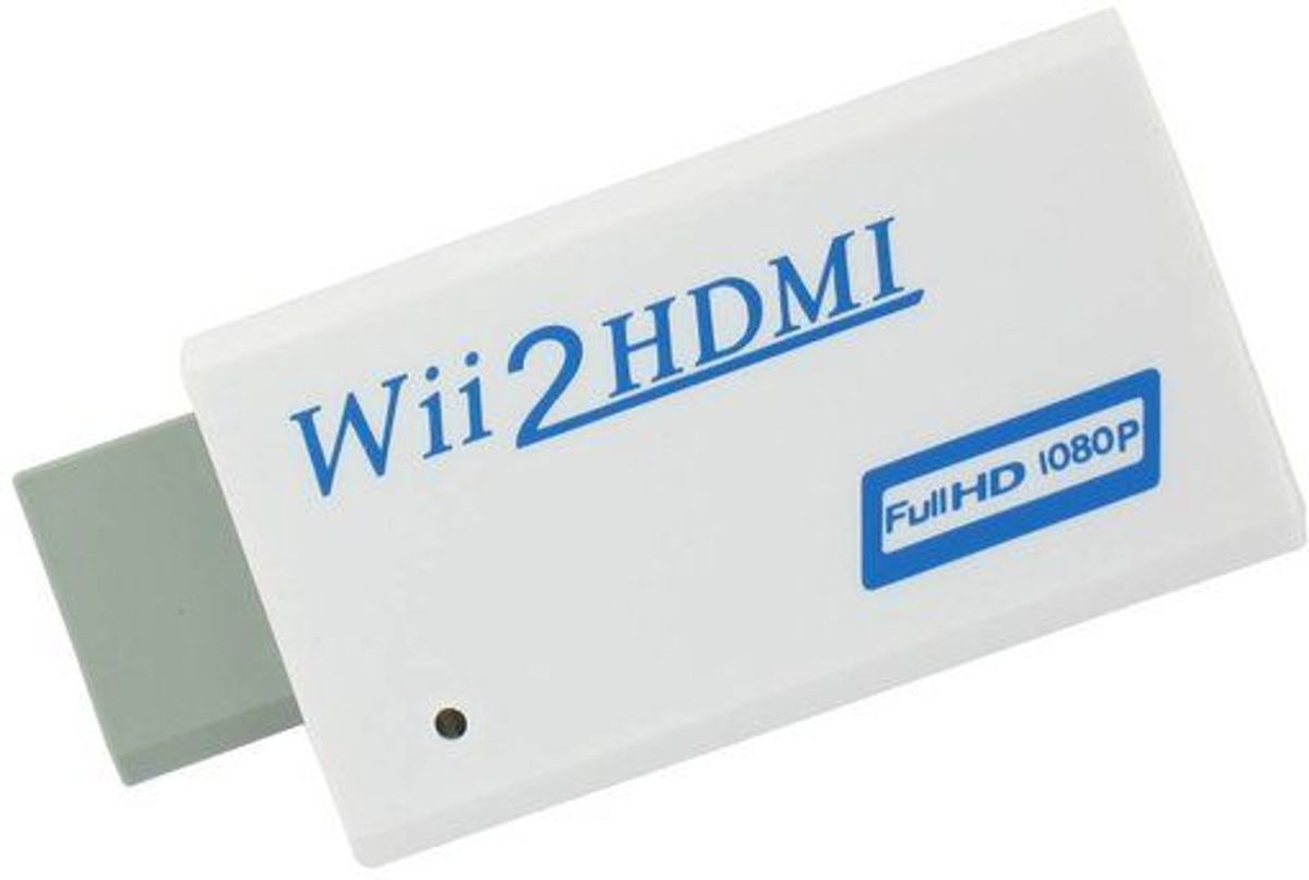 Wii HDMI adapter - Wii spelcomputer - HD - Wii naar HDMI converter - DisQounts