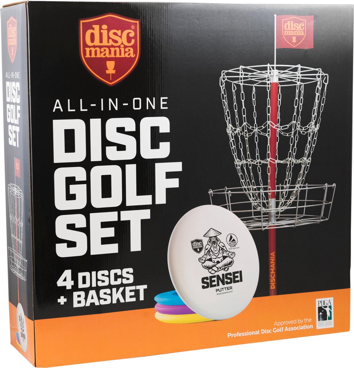 Discmania All-in-one Disc Golf Set - Compleet met target en discs