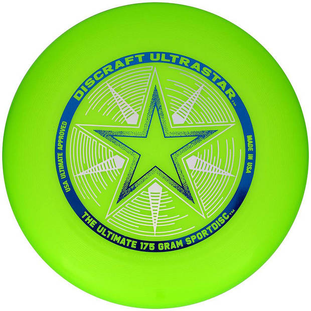 Discraft frisbee Ultrastar 175 gram groen