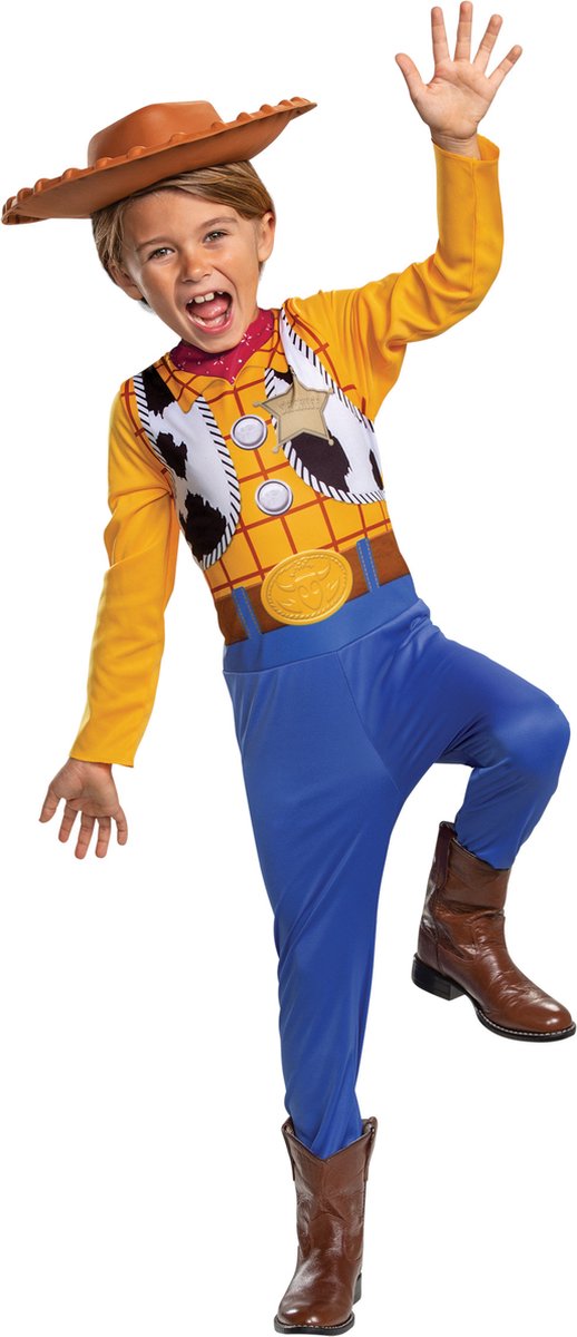 DISGUISE - Woody vermomming - Toy Story klassiek voor kinderen - Multicolore - 98/110 (3-4 jaar)