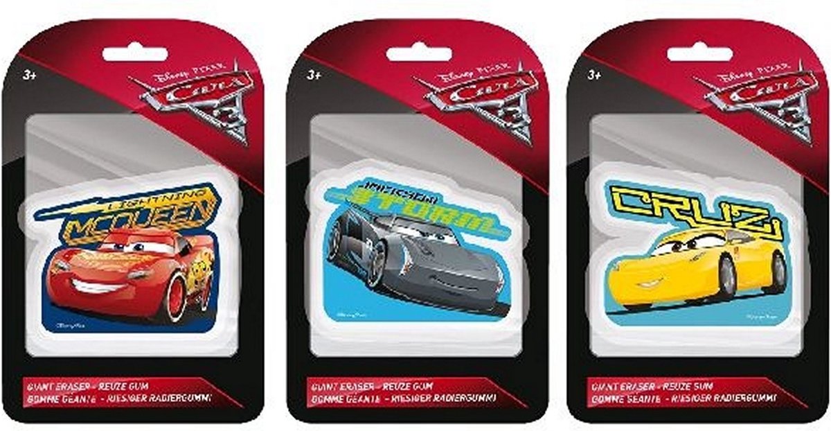 Disney Cars 3 Reuze Gum