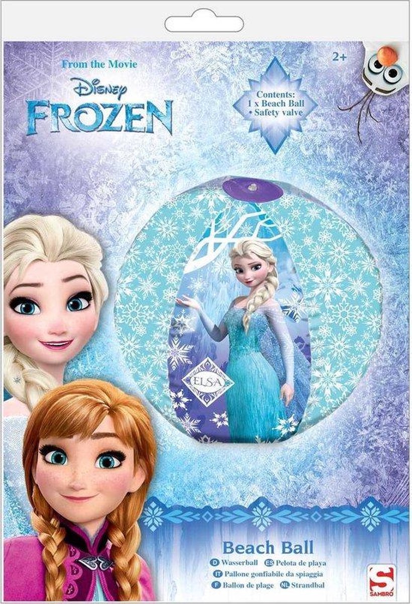 Disney Frozen-Strandbal-paars