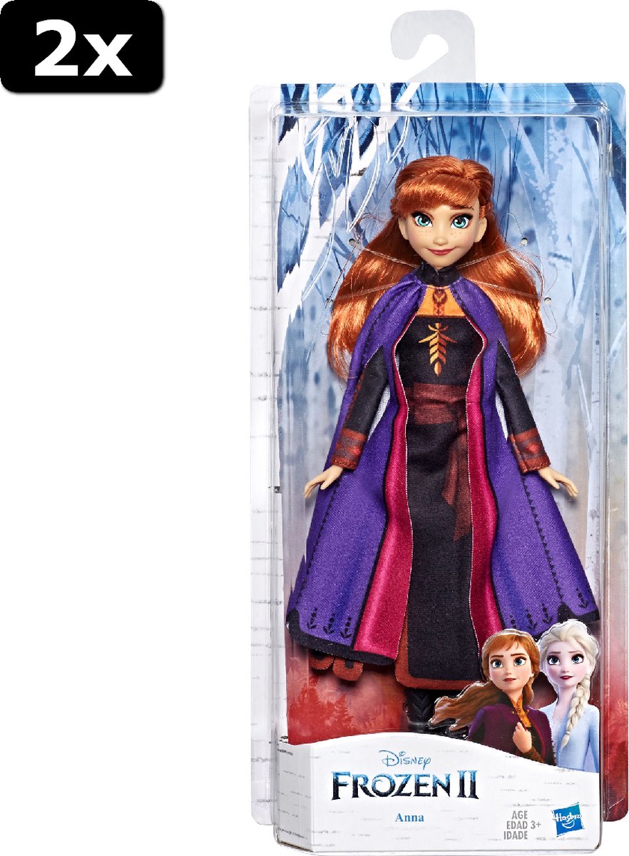 2x Frozen 2 Fashion Anna