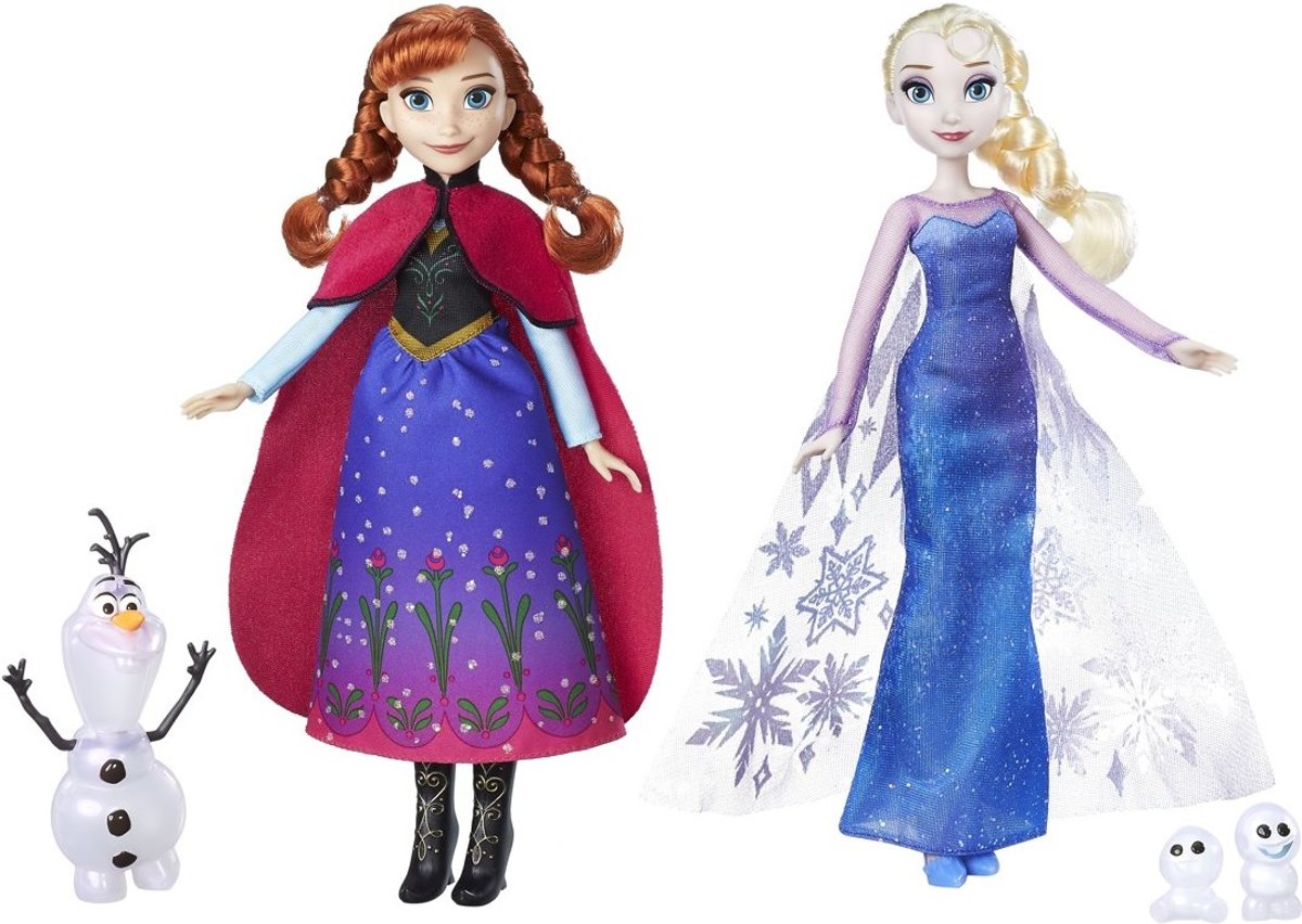 Anna & Elsa - Frozen Northern Lights - 2 poppen