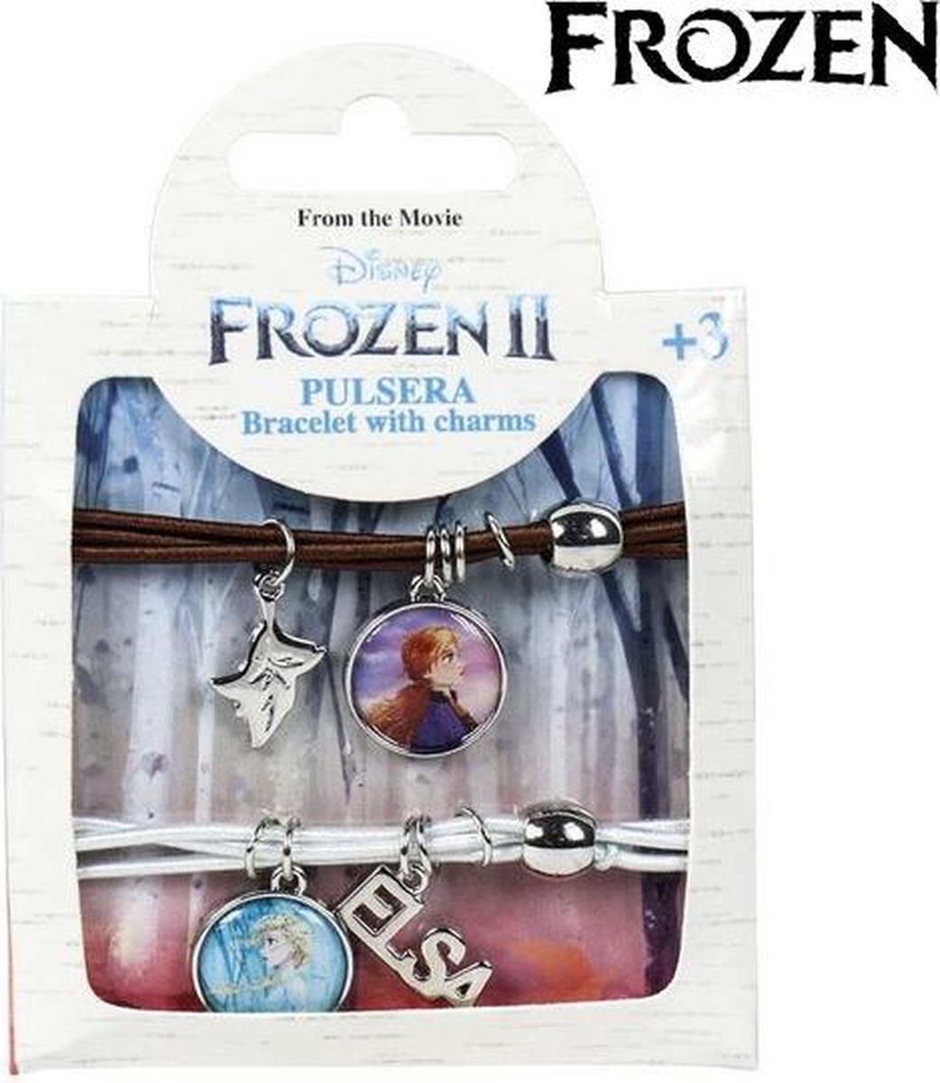 Dames Armband Frozen 73898 Wit Bruin