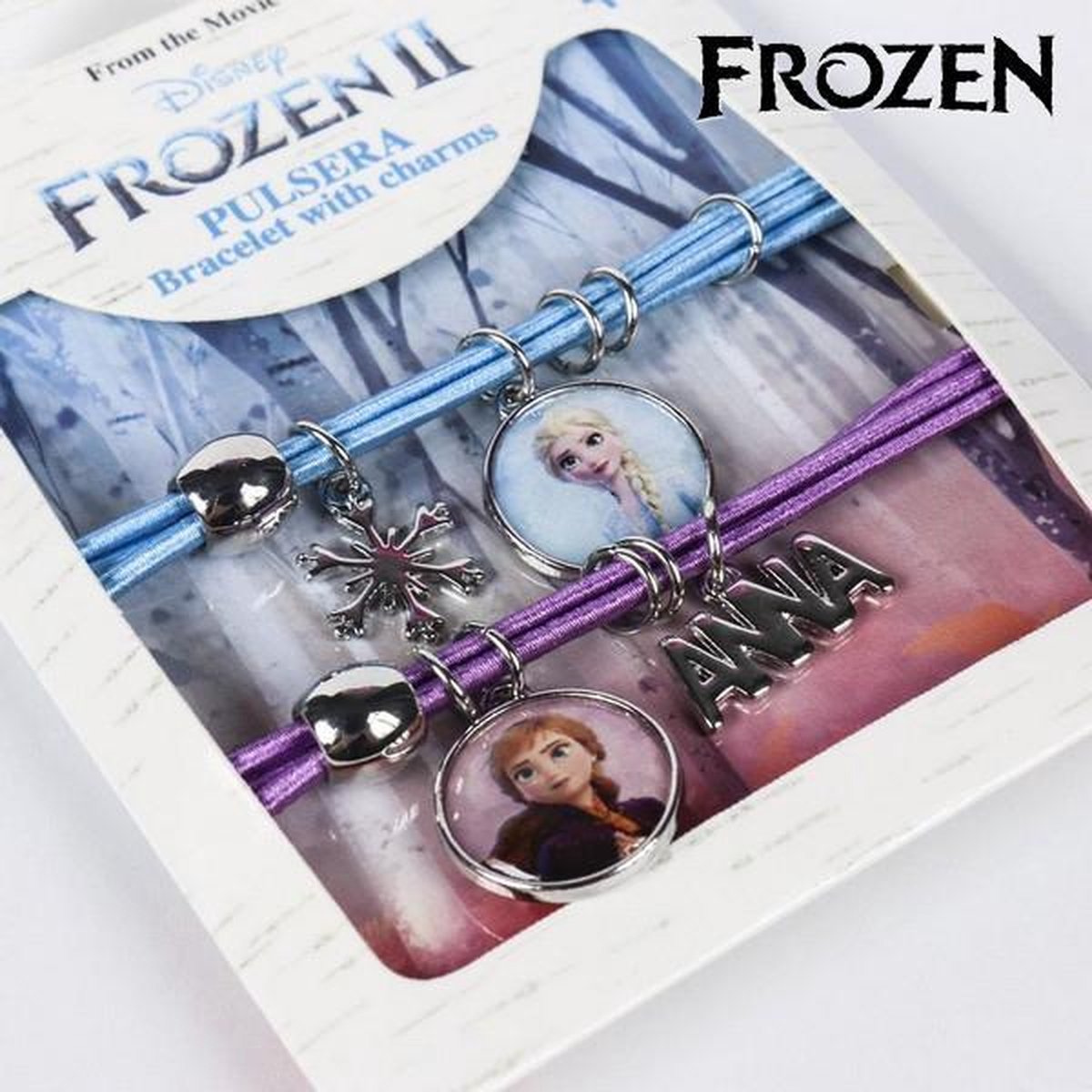 Dames Armband Frozen 73904 Blauw Paars