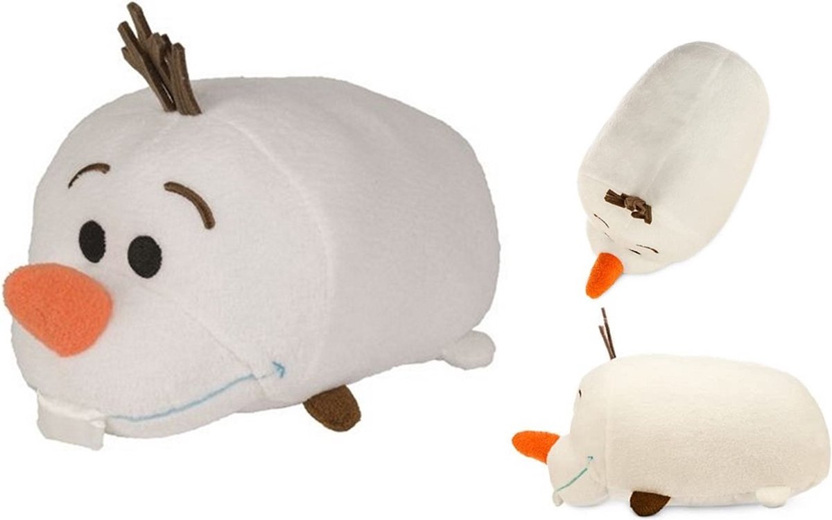 Disney - Tsum Tsum Olaf Sneeuwpop - 15 cm lang - Pluche