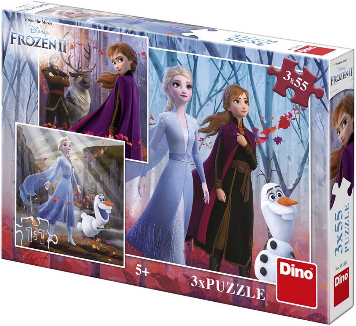 Disney Frozen 2 3-in-1 Puzzel