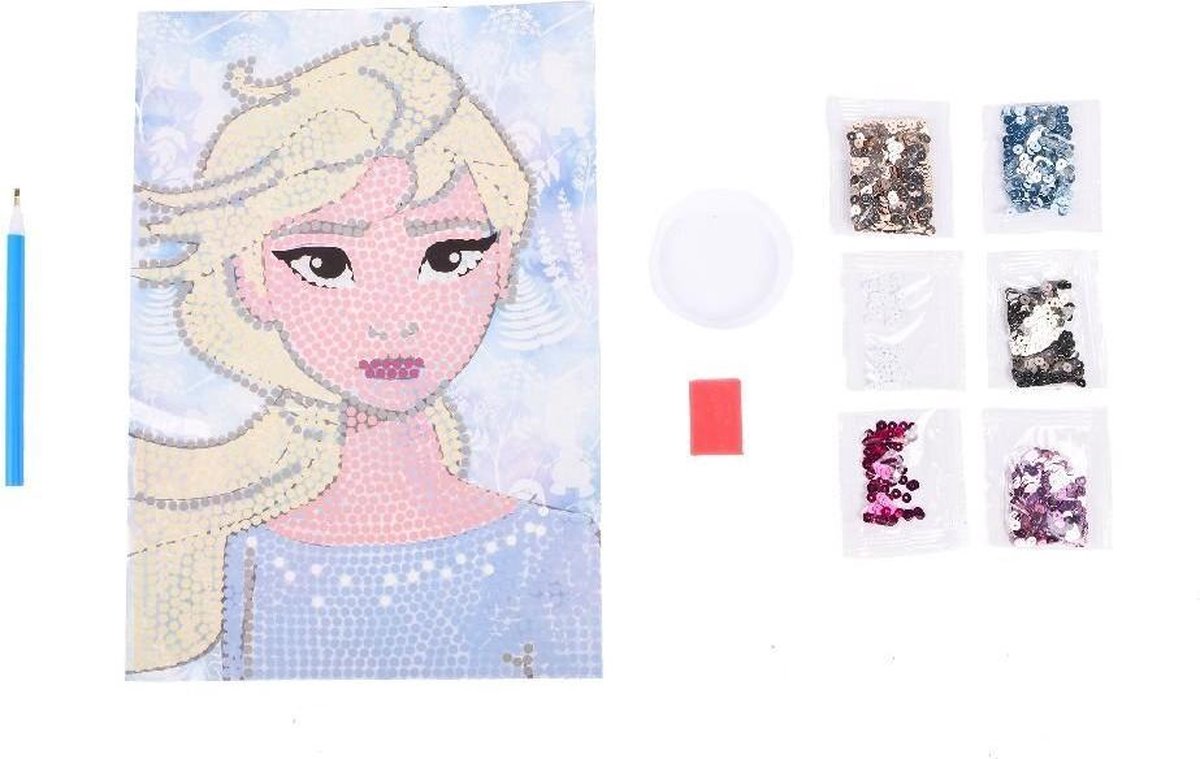 Disney Frozen 2 Pailletten Kunst