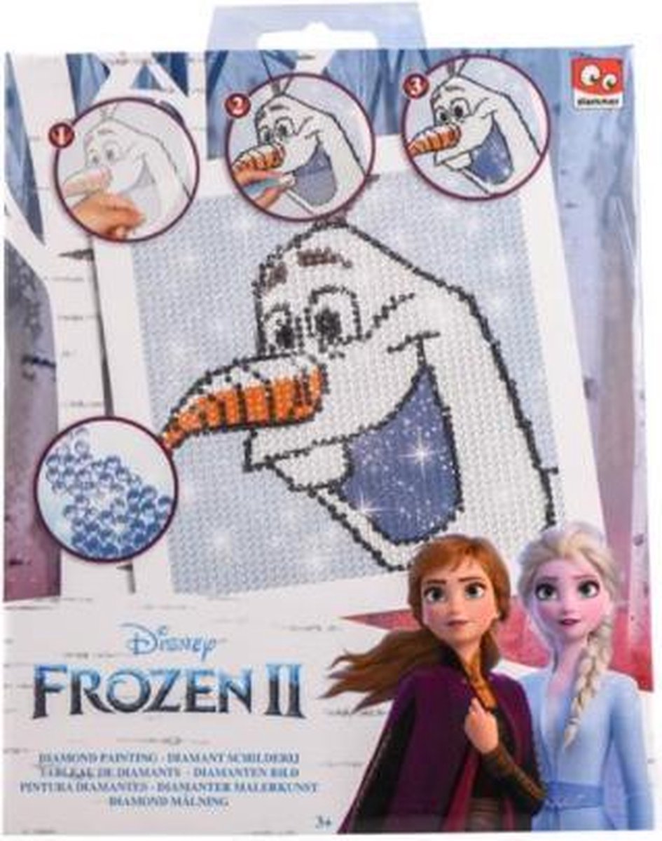 Disney Frozen Diamond Painting voor kinderen met OLAF