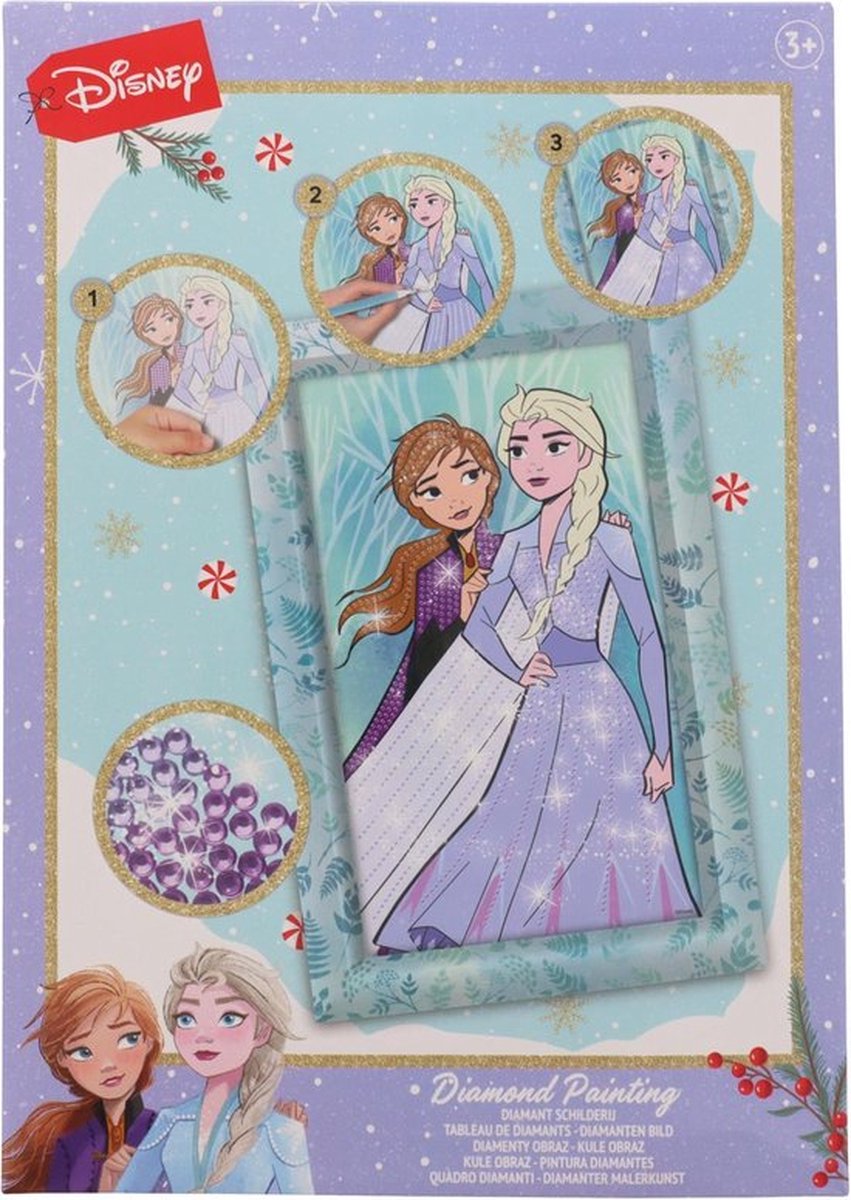 Disney frozen Diamond Painting - Diamant Schilderij - Multi Color