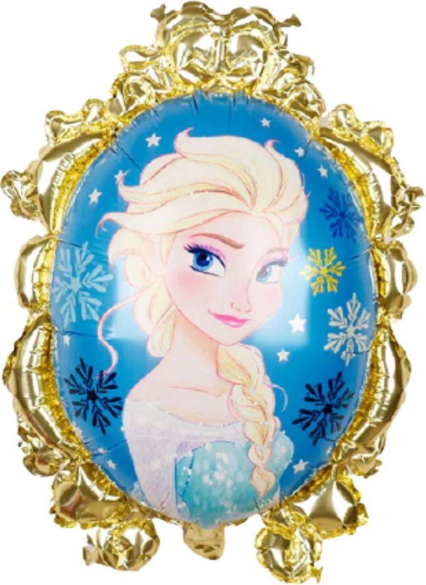 Elsa Ballon - Disney - Frozen - Frozen 2 - Disney Princess - Ballonnen Verjaardag - 71 x 55 cm