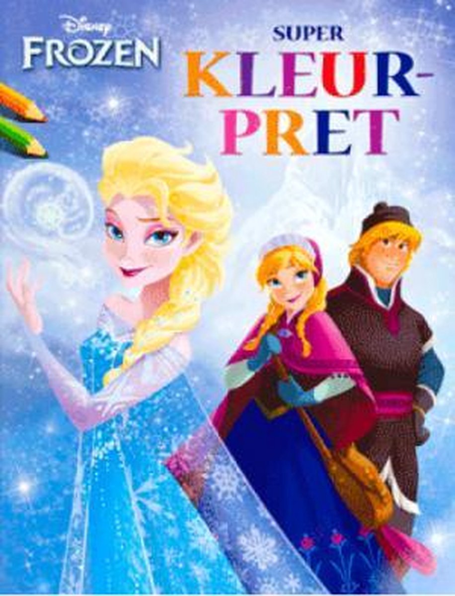 Frozen - groot kleurboek