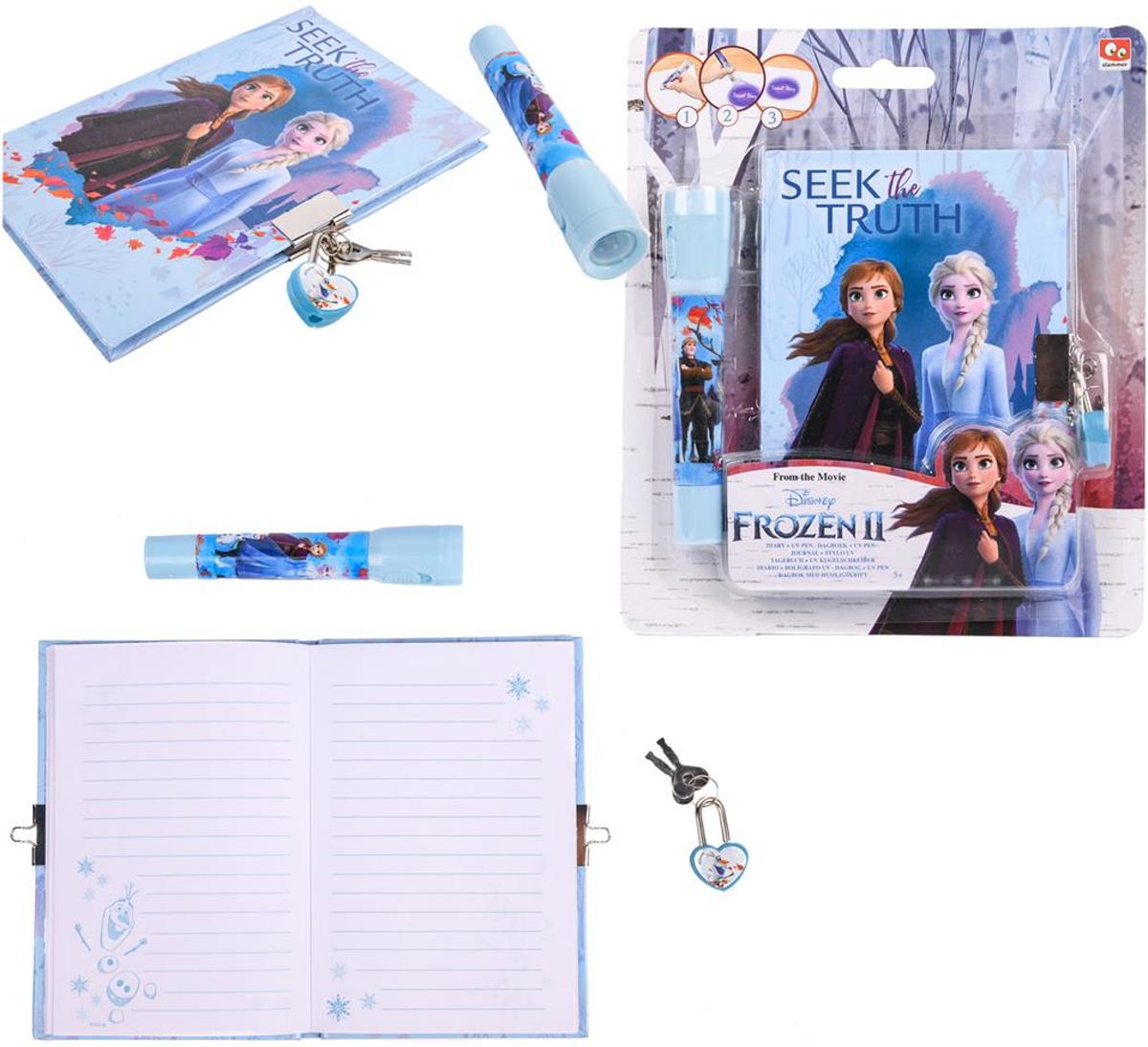 Frozen 2 Geheim Dagboek Met UV Pen