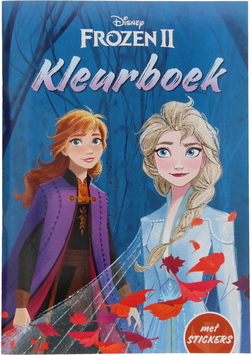 Frozen 2 kleurboek met stickers