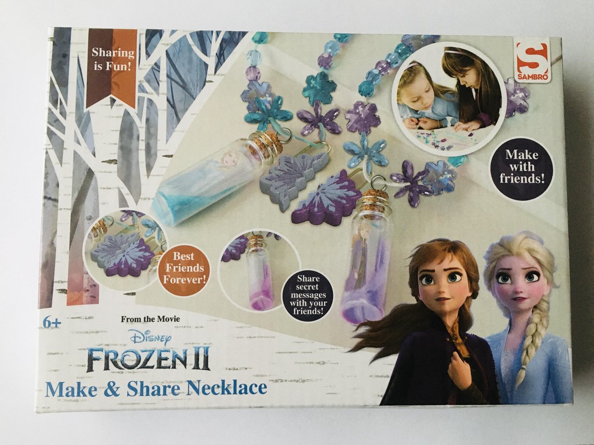 Frozen Disney Maak & Deel Ketting