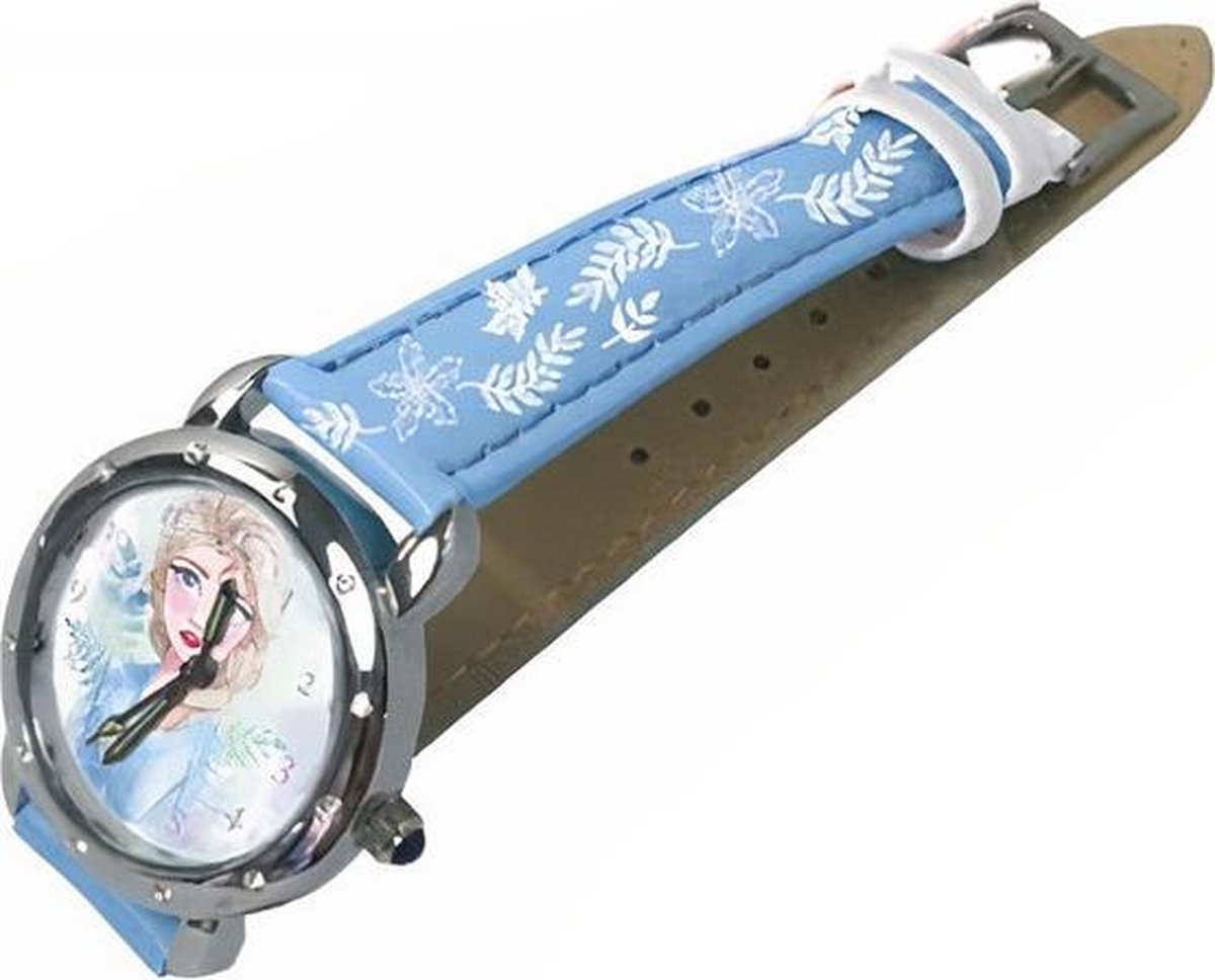 Frozen Horloge Analoog Met Giftbox Polyurethaan/staal Lichtblauw