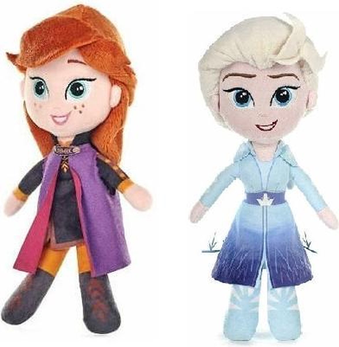 Frozen Prinsessen Knuffelset met Anna en Elsa (25 cm)