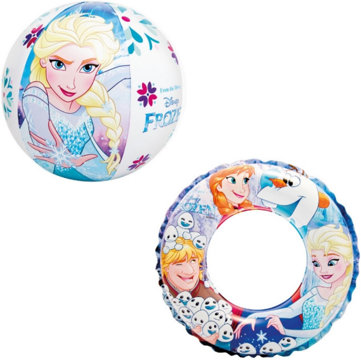 Frozen Zwemset - Strandset - Zwemband - Strandbal Frozen - Disney - Kinder zwembandje