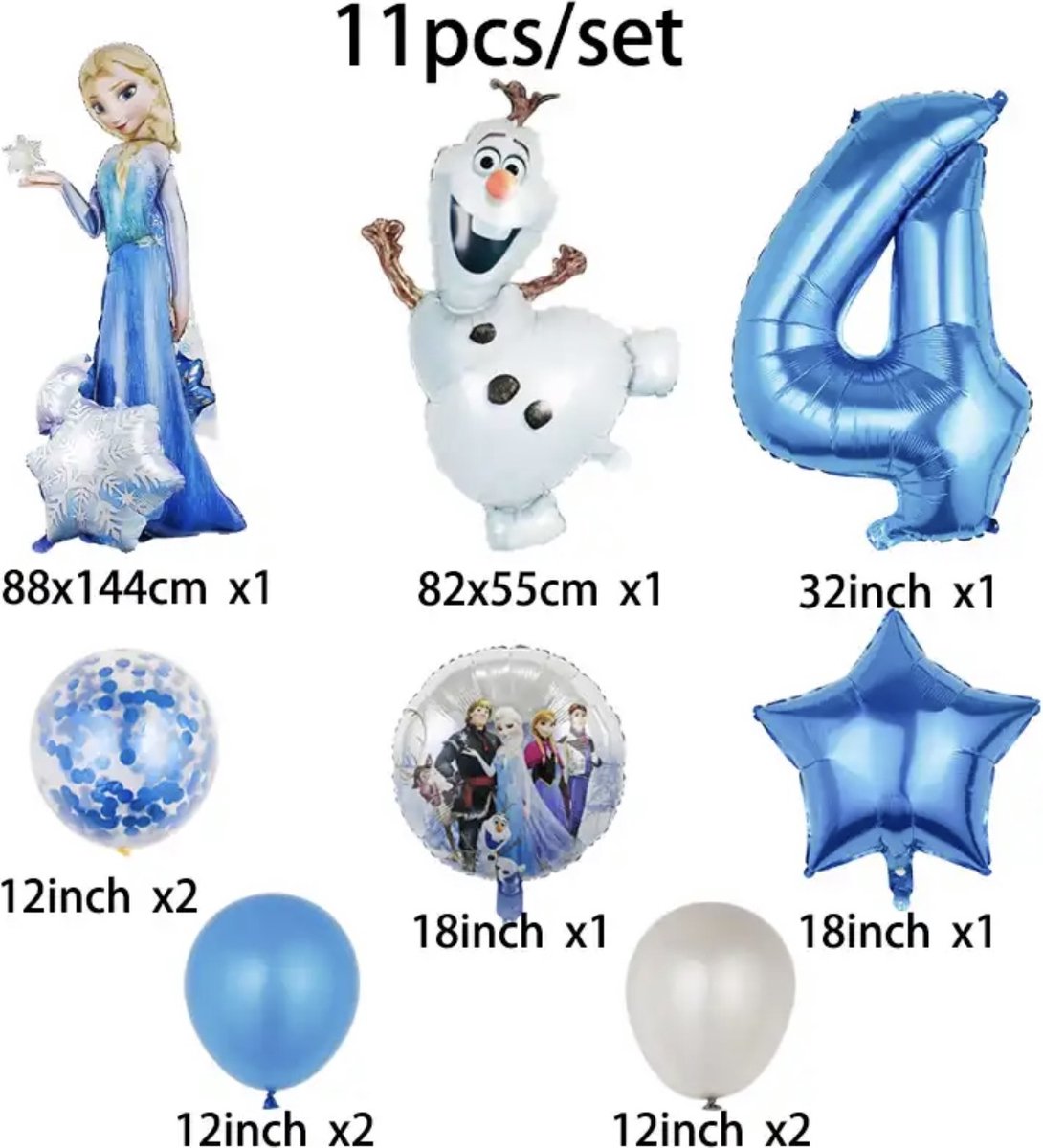 Frozen ballonnen