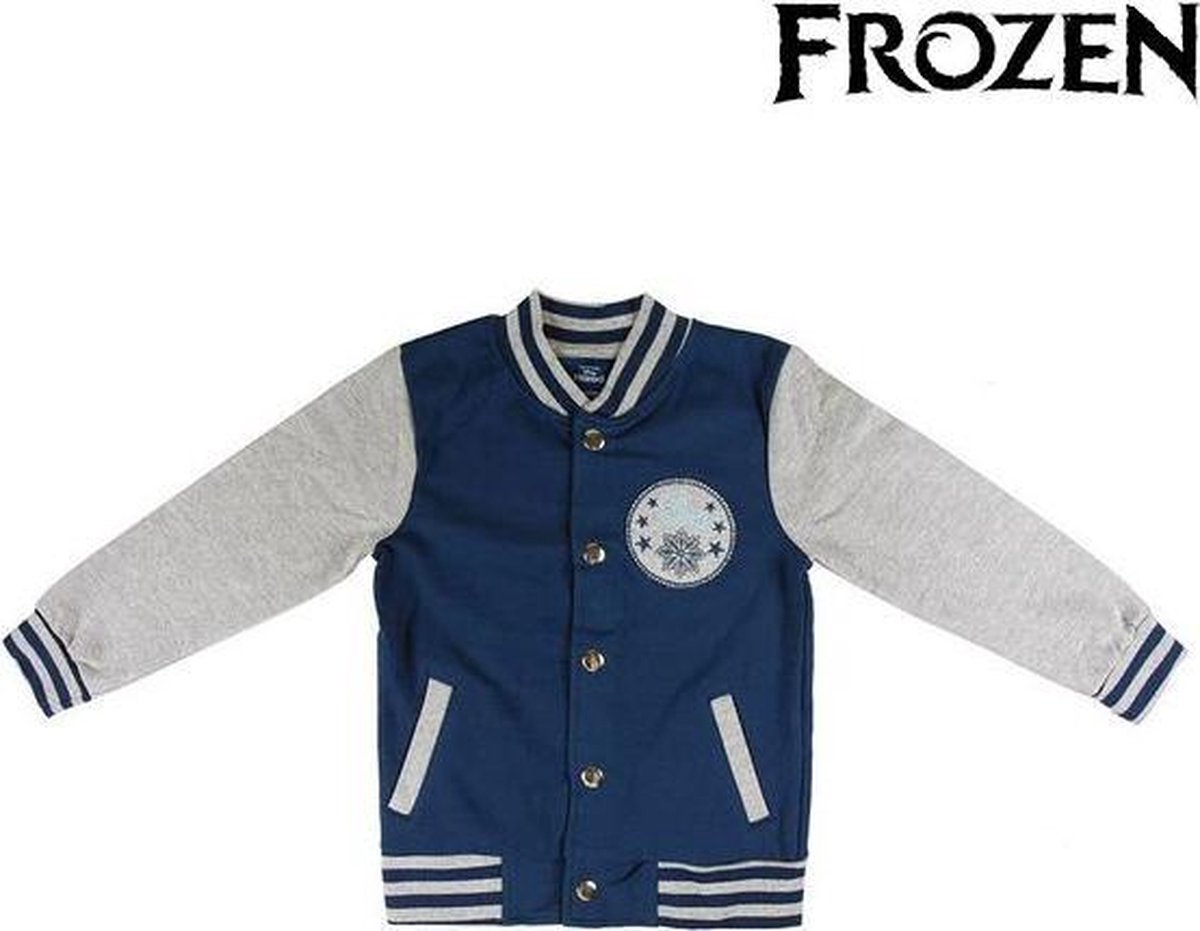 Jas Kinderen Frozen 74127 Marineblauw Grijs