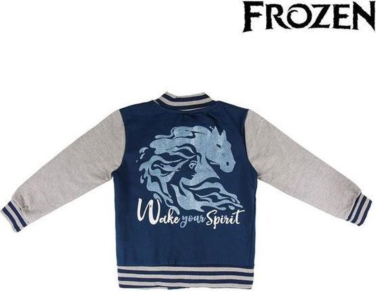 Jas Kinderen Frozen 74127 Marineblauw Grijs