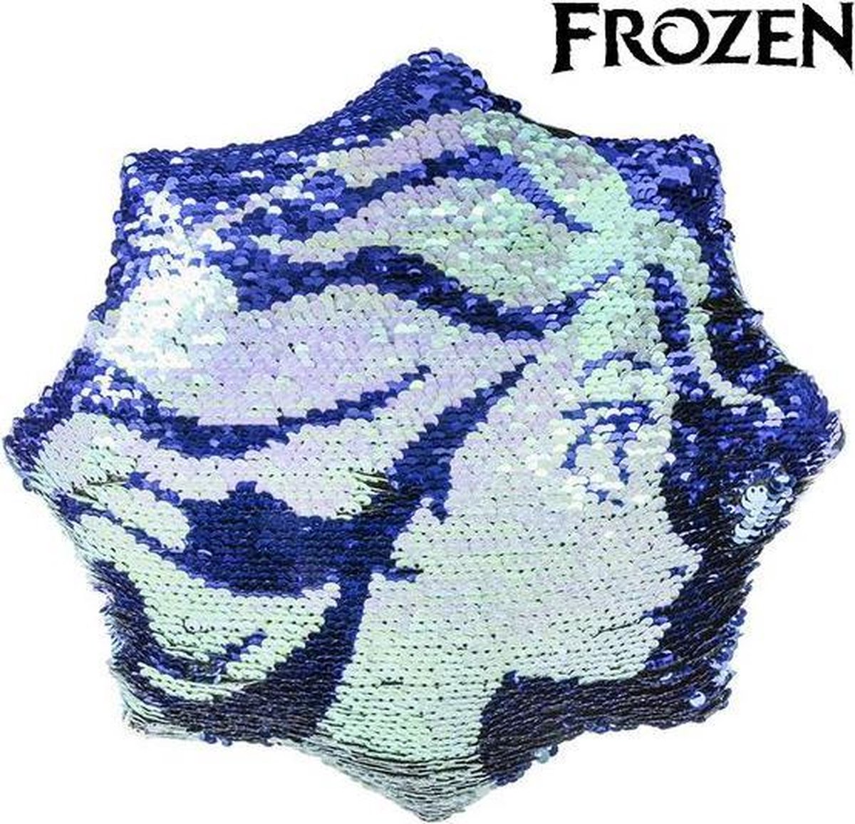 Kussen Frozen Blauw Polyester (30 x 30 cm)