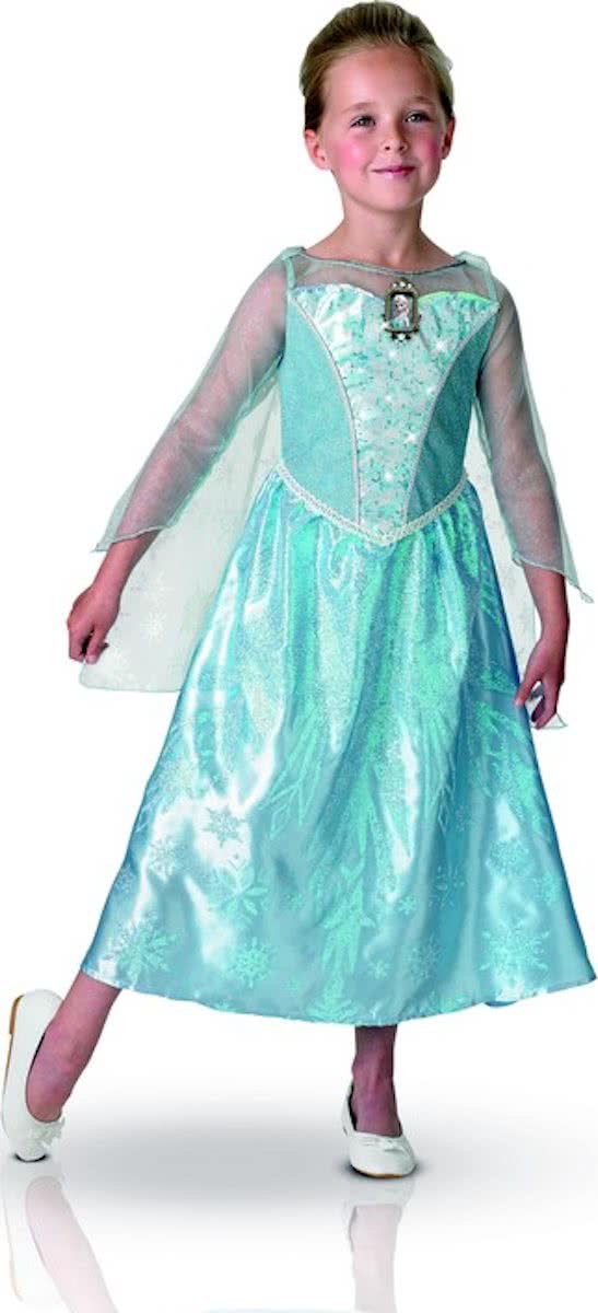 Luxe geluid outfit van Elsa Frozen�  voor meisjes  - Verkleedkleding - 98/104