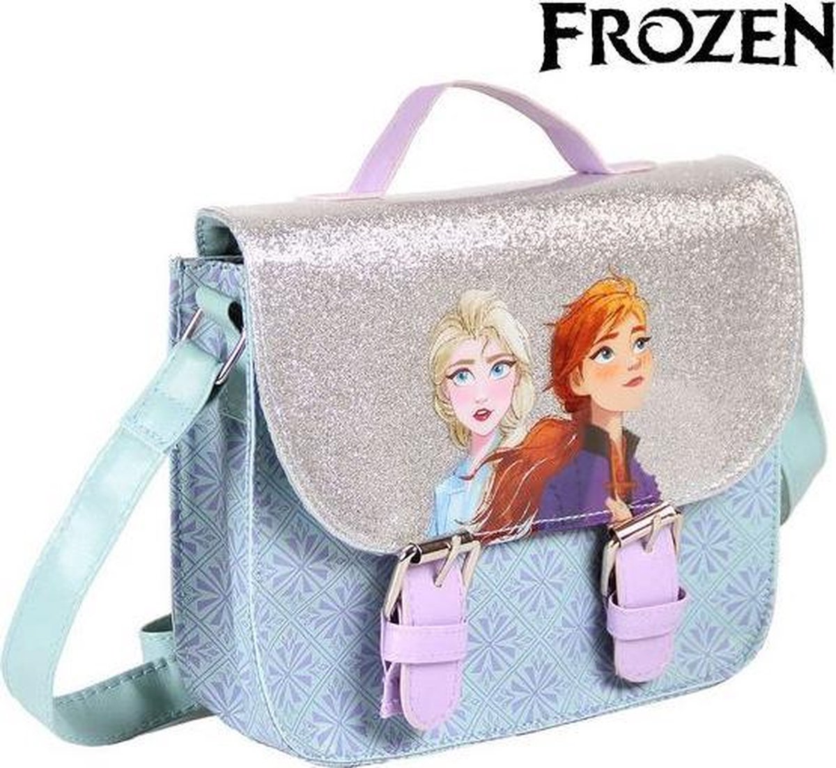 Schoudertas Frozen Lila Blauw