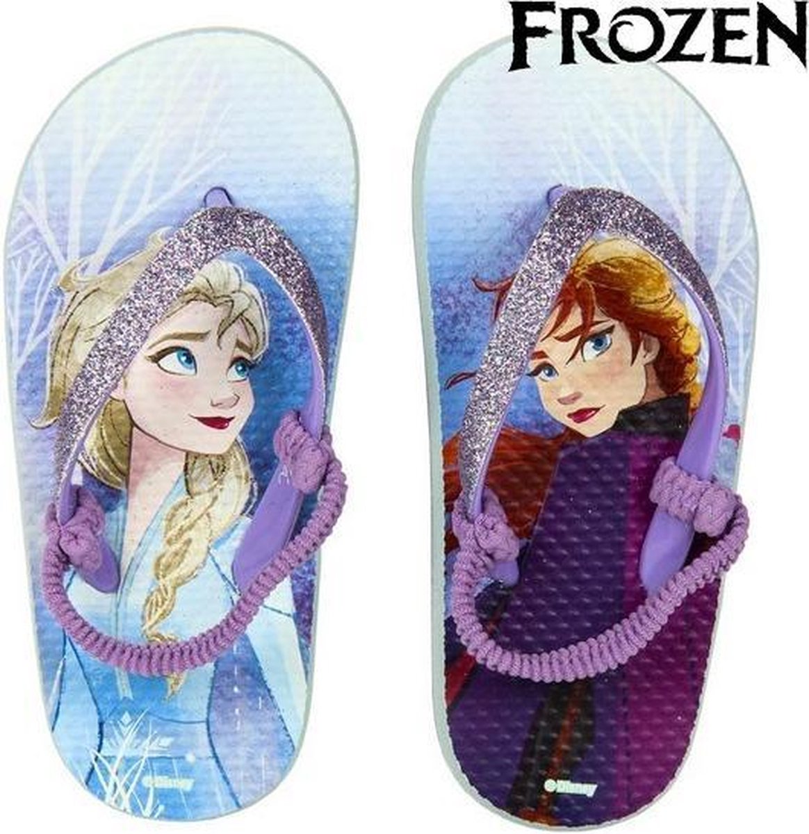 Slippers voor Kinderen Frozen Lila