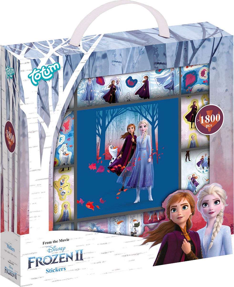 Totum Frozen 2 Stickerbox 12 rolllen