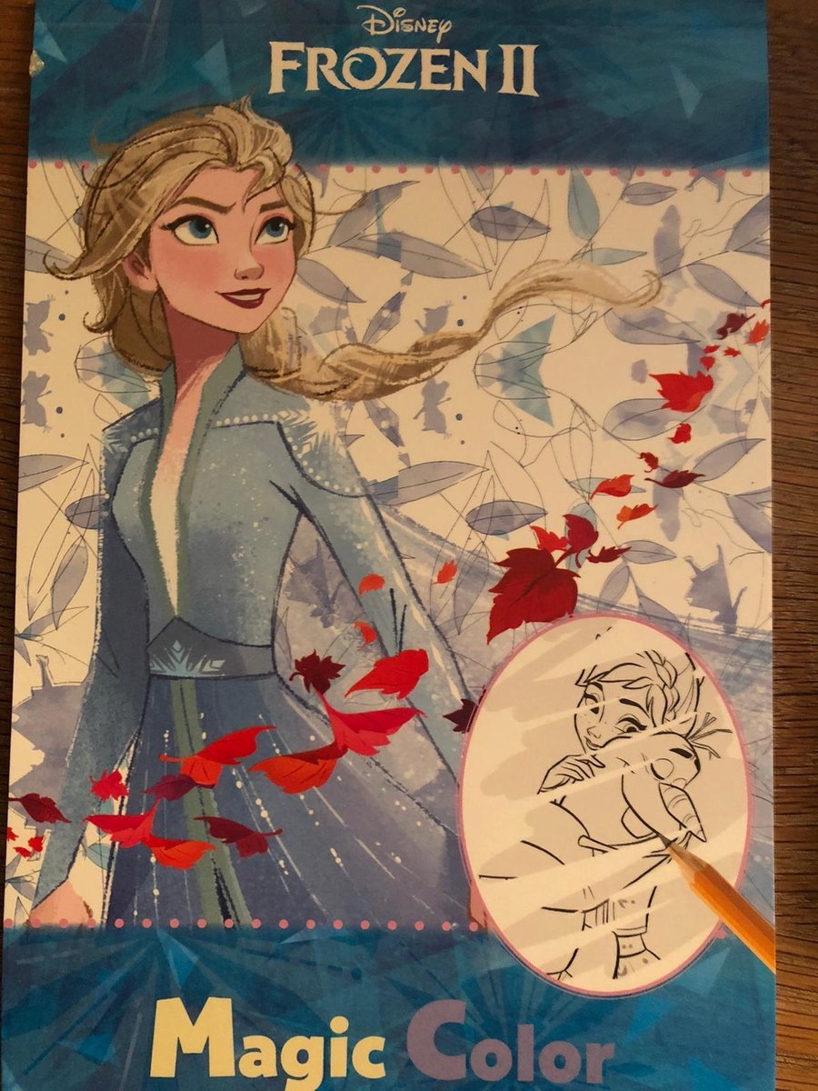 tover kras blok disney frozen 2 / 22 blad