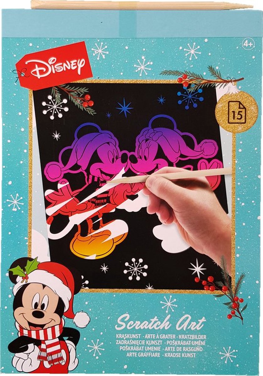 toverkras blok magic color minnie en micky mouse A5