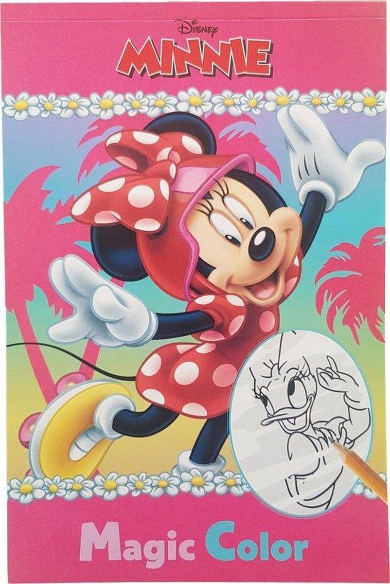 tover kras blok disney minnie mouse magic color 22 blad