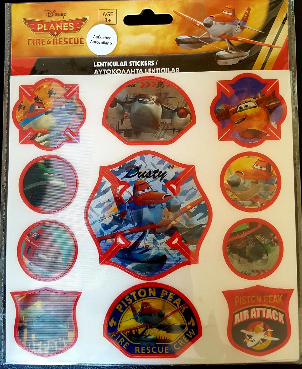 Planes 3D stickers