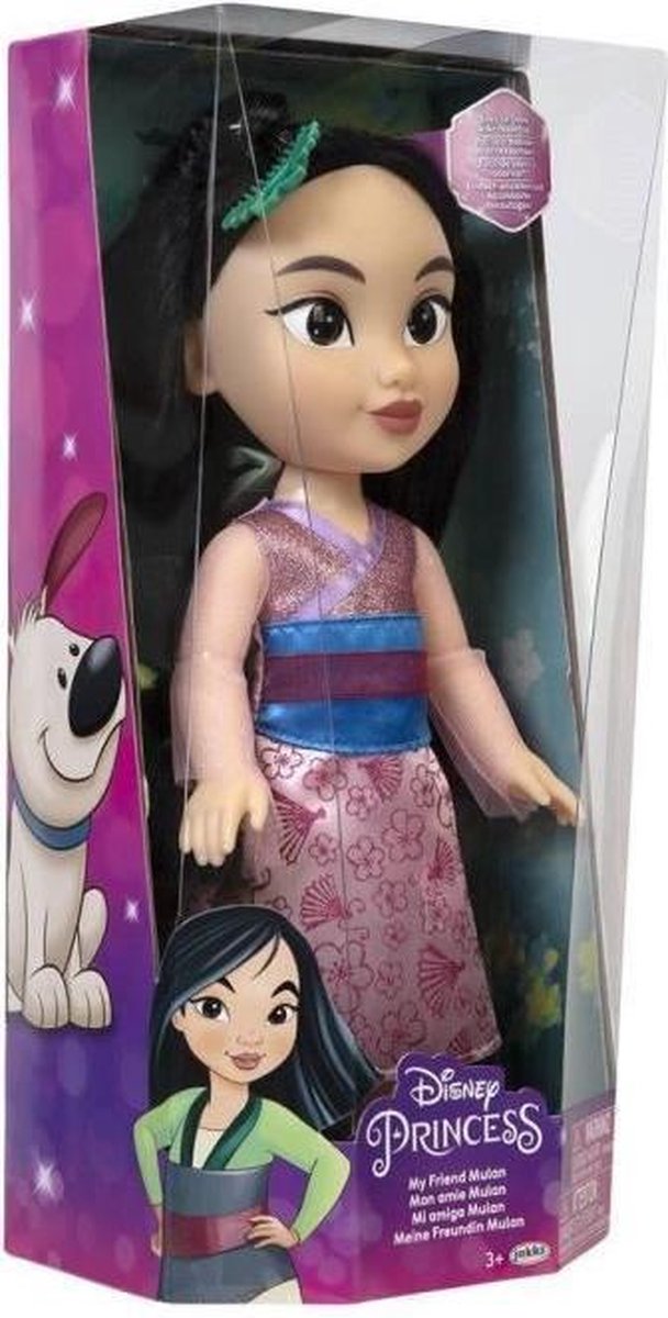 DISNEY PRINCESS Plastic Prinses Mulan Pop - 38 cm