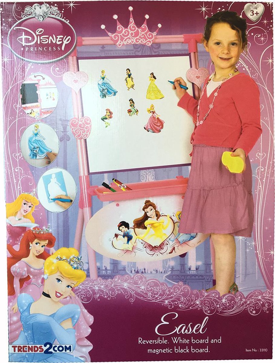 Disney Princess 2 in 1 Ezel met magnetisch bord en white bord