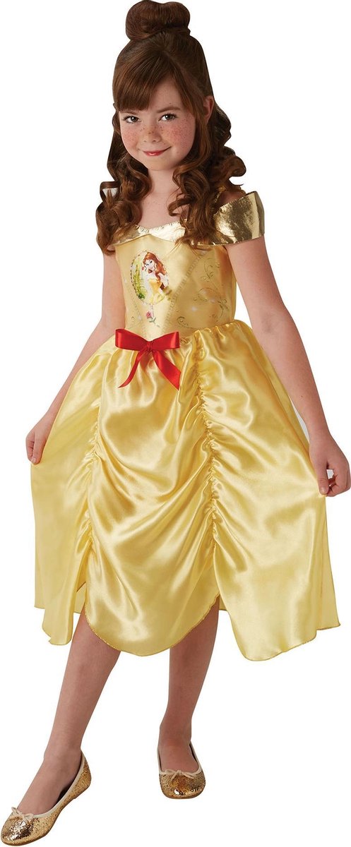 Disney Princess Girls Fairytale Belle Costume (Gold)