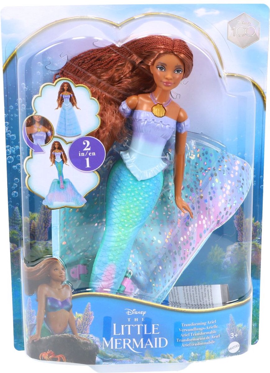 Disney Princess Kleine Zeemeermin Transformerende Ariel