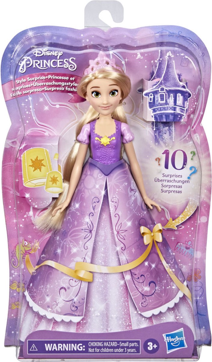 Disney Princess Rapunzel Pop + 10 Verrassingen - 25 cm