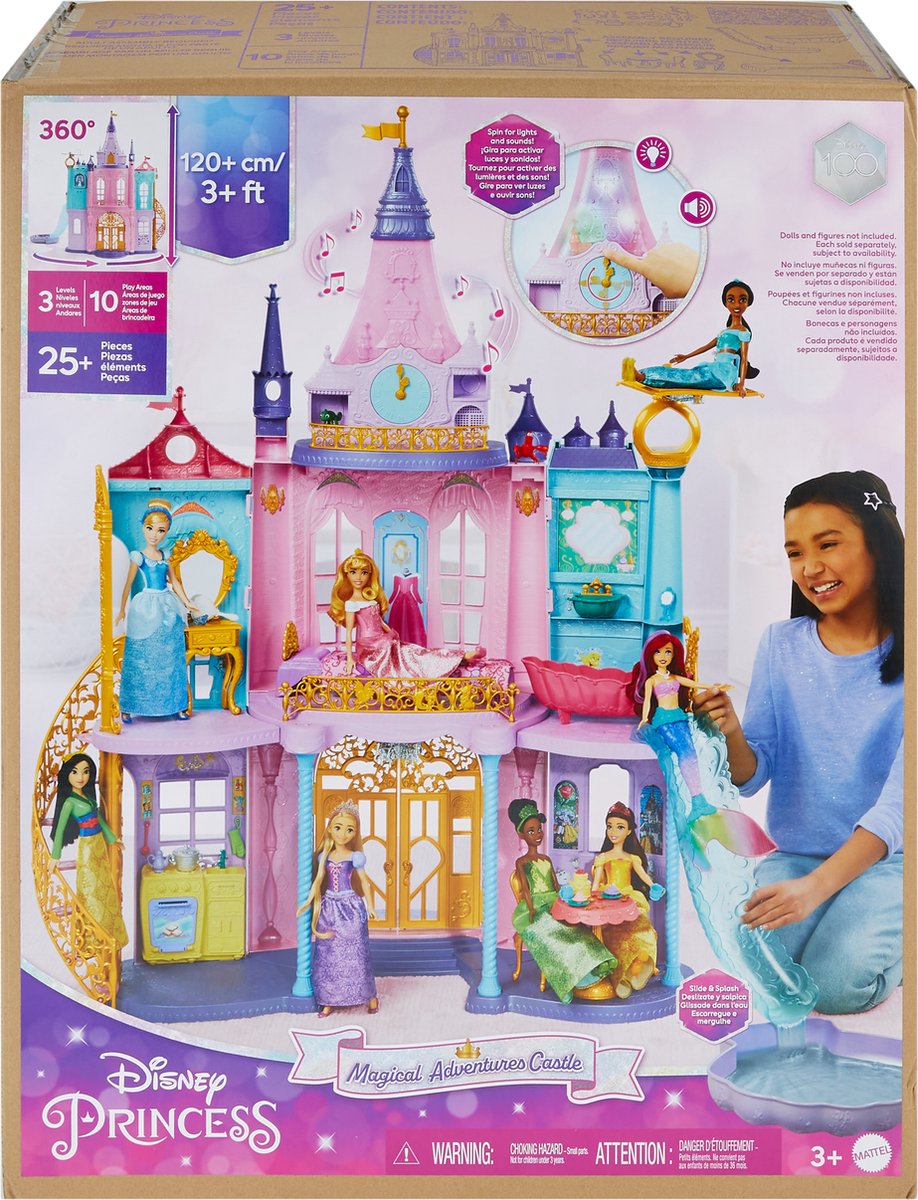 Disney Prinses - Magische Avonturen Kasteel - Poppenkasteel -  