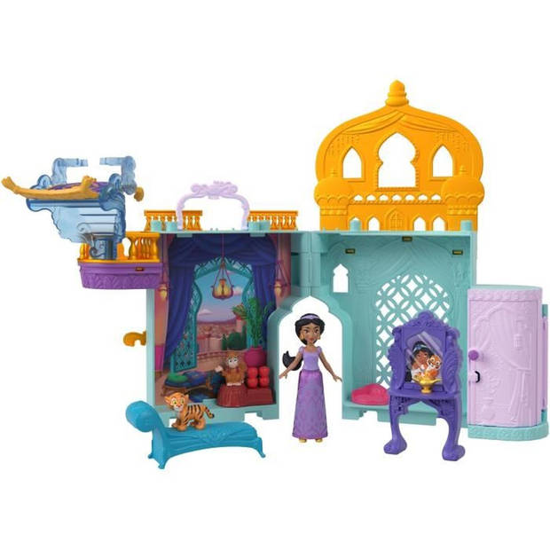 Disney Prinsessen - Jasmine's Castle Box - Figuur - 3 jaar en ouder MATTEL - HLW93