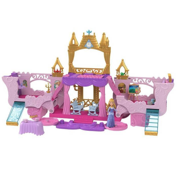 Disney Prinsessen-Caleche en Castle-Box met Aurora pop HWX17