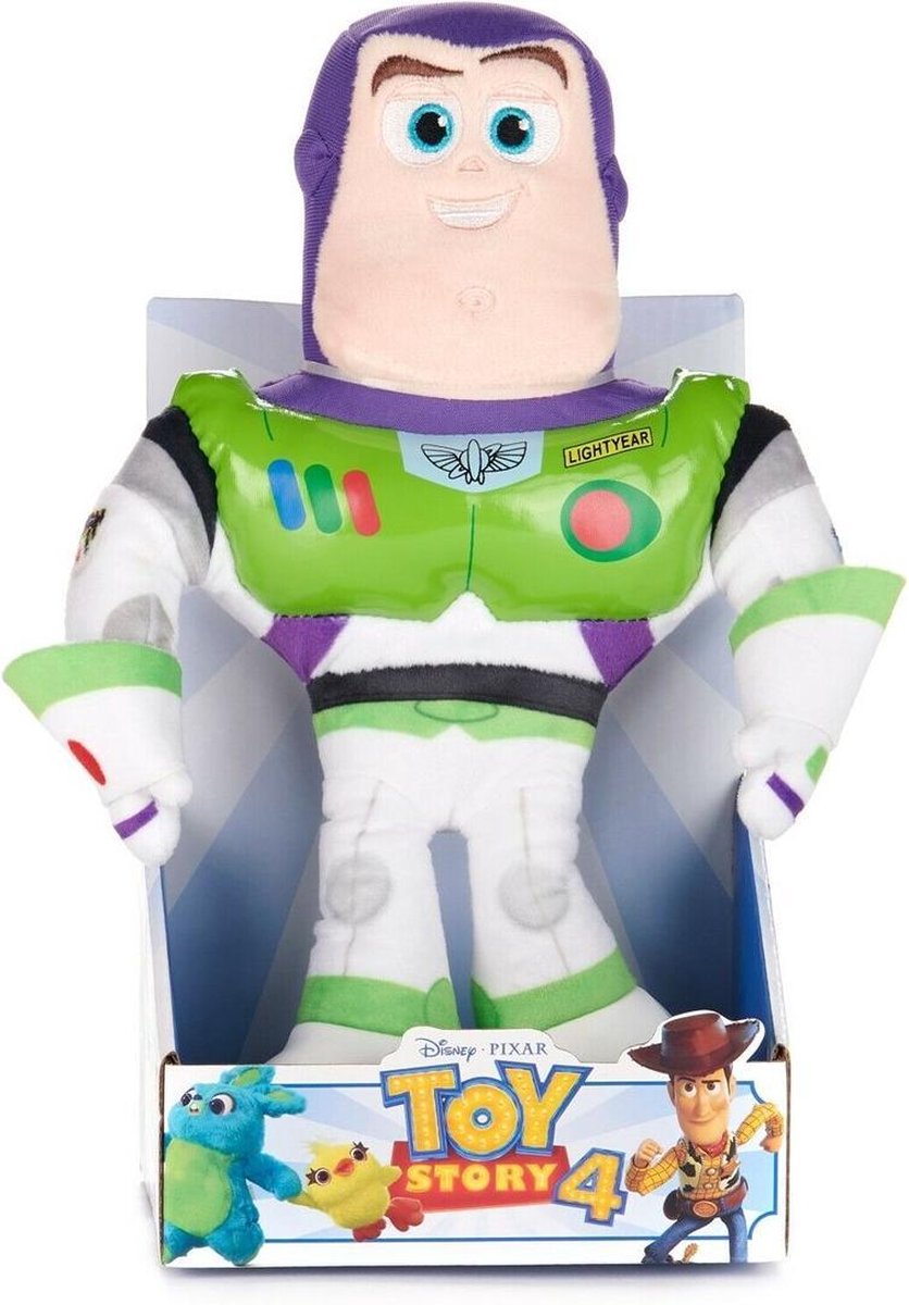 Disney Pluche Toy Story 4 Buzz Lightyear Knuffel 28cm