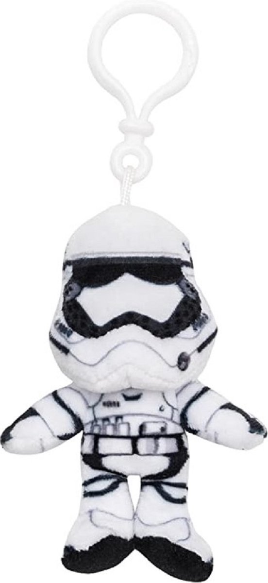 Star Wars Plush Keychain Stormtrooper - Knuffel sleutelhangertje 8 CM